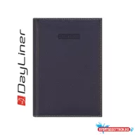   Határidőnapló Sherwood B5 heti, krémszínű lapokkal kék Dayliner 2026.