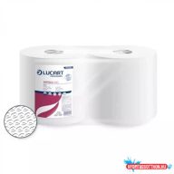   Ipari törlő 2 rétegű tekercses átmérő: 24 cm 100 % cellulóz 400 lap/tek 2 tekercs/karton Lucart Texicell 400_851270