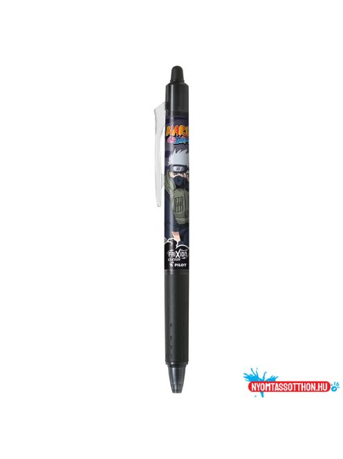 Rollertoll 0,7mm, törölhető nyomógombos Pilot Frixion Clicker Naruto, írásszín fekete