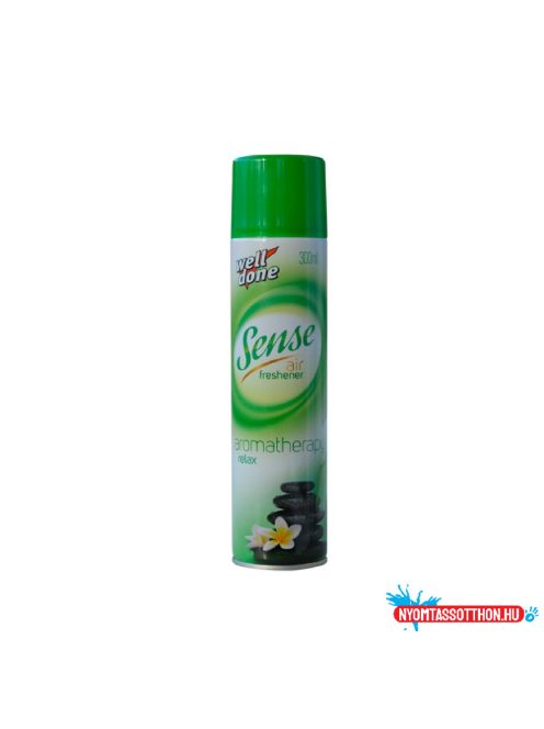 Légfrissítő aerosol 300 ml Sense Relax aromatherapy