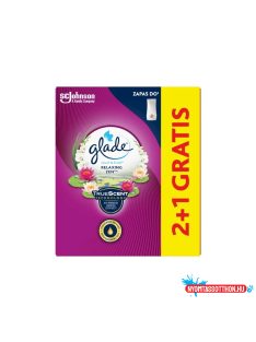   Légfrissítő utántöltő 3 x 10 ml 2+1 Glade® Touch&Fresh Japánkert