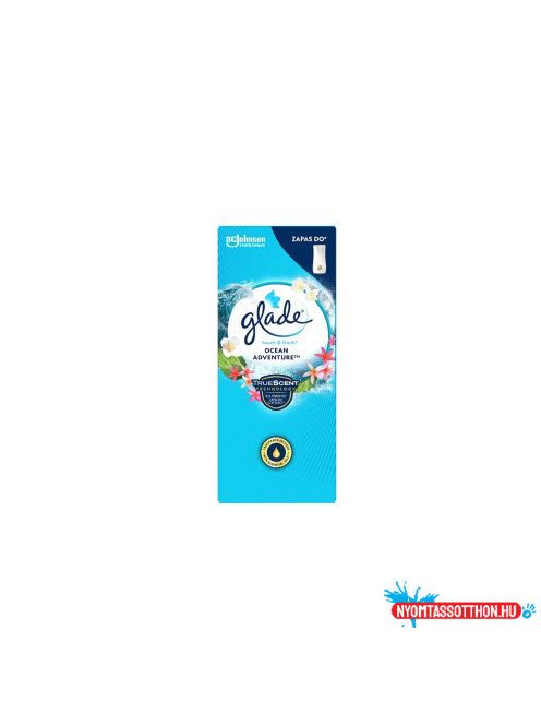 Légfrissítő utántöltő 10 ml Glade® Touch &Fresh Ocean Adventure