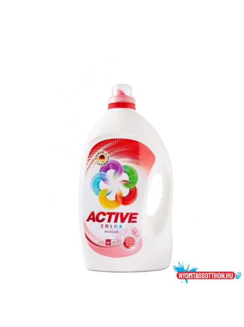 Mosógél 4,5 liter (90 mosás) színes ruhákhoz Active Color