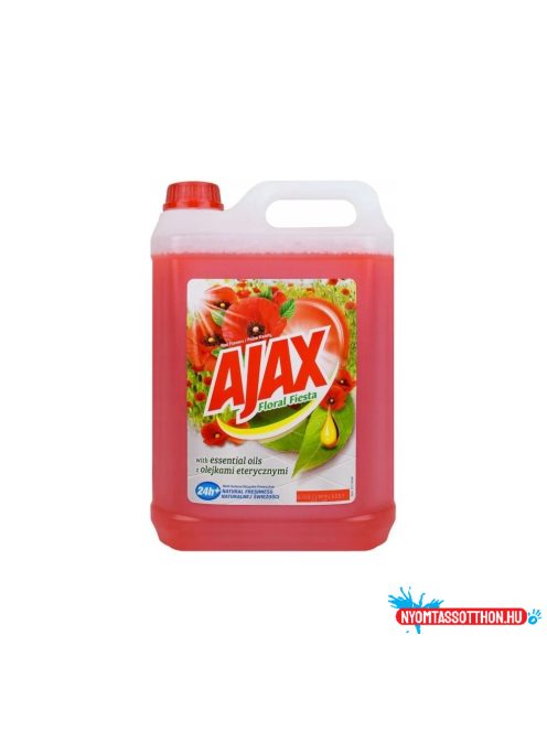 Általános tisztítószer 5 liter Ajax Floral Fiesta Red Flowers