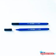   Rostirón, tűfilc 0,4mm, háromszög test Nebulo 722-B, fekete