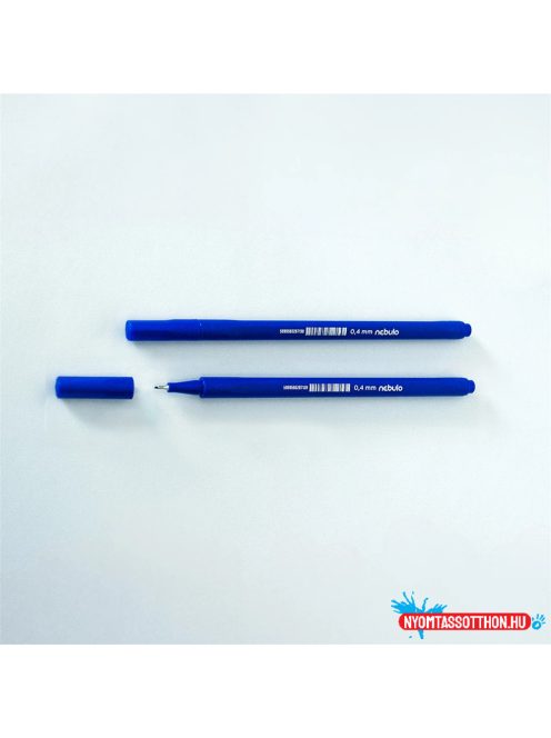Rostirón, tűfilc 0,4mm, háromszög test Nebulo 722-B, kék