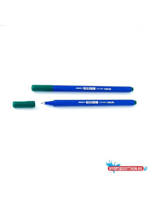 Rostirón, tűfilc 0,4mm, háromszög test Nebulo 722-B, zöld
