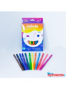 Rostírón filctoll vízbázisú Nebulo 12 klf. Szín