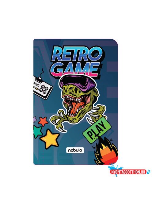 Gumis mappa, A4, Gamer, Nebulo