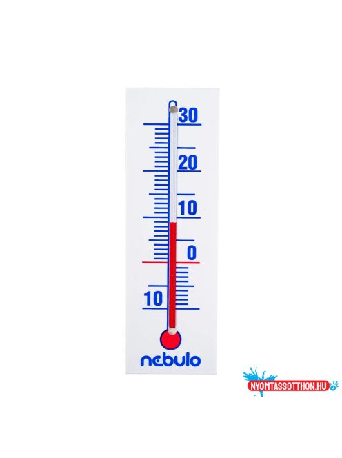 Hőmérő műanyag, iskolai, Nebulo