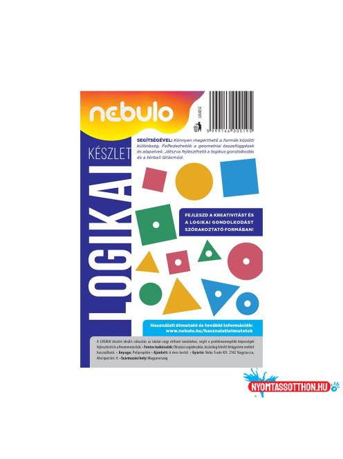 Logikai készlet iskolai, Nebulo