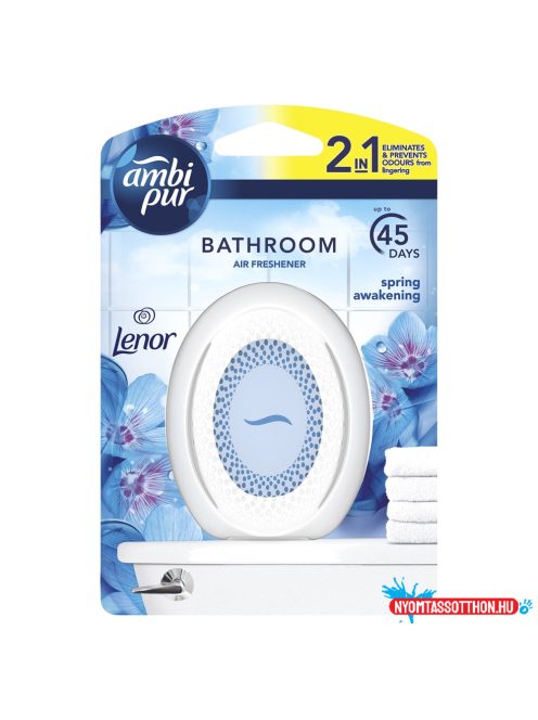 Légfrissítő 7,5 ml Ambi Pur Bathroom Lenor Spring