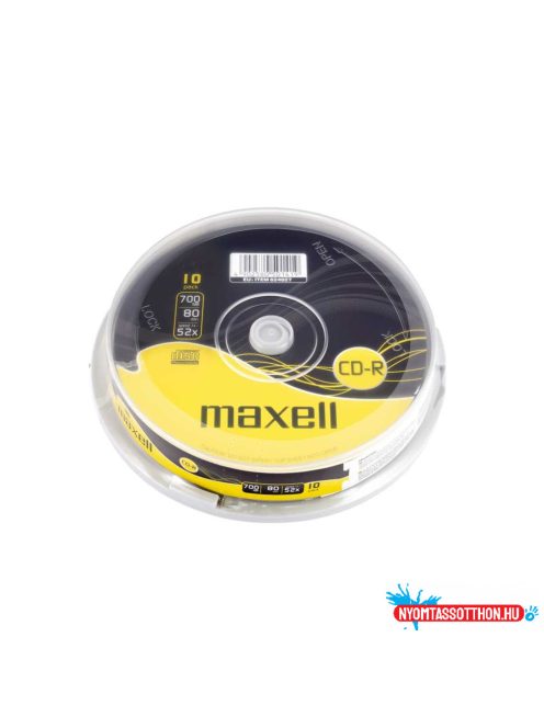 CD-R 700MB 52-56x cake box 10 db/doboz, Maxell