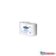   Kéztörlő 2 rétegű belsőmagos tekercses átmérő: 28 cm 2 tekercs/csomag BulkySoft classic_55610