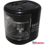   Hegyező asztali 2 lyukú elektromos elemes és USB adapterrel működtethető EG5161 Eagle fekete