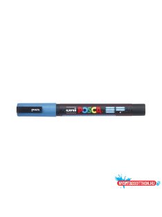  Dekormarker 0,9-1,3mm, Uni-Posca PC-3ML csillámló világoskék