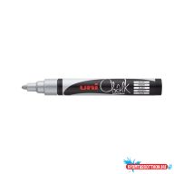 Krétamarker folyékony 1,8-2,5mm, Uni-Posca PWE-5M ezüst