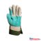 Védőkesztyű marhahasíték tenyér 10-es méret EP 154 zöld