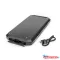 Powerbank napelemes 15W 2X USB-A + USB-C Platinet fekete