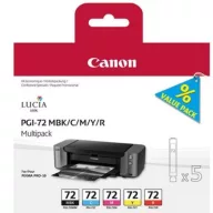 Canon PGI72 MBK/C/M/Y/R Multi pck (Eredeti)