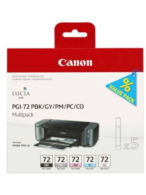 Canon PGI72 PBK/GY/PM/PC/CO Multipack (Eredeti)