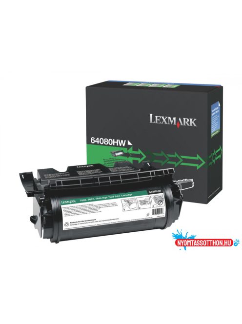 Lexmark T64x High Corporate Toner 21.000 oldal (Eredeti) 64080HW