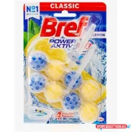 WC illatosító 2 x 50 g golyós Power Aktiv Bref Lemon