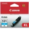 Canon CLI551XL Patron Cyan (Eredeti)