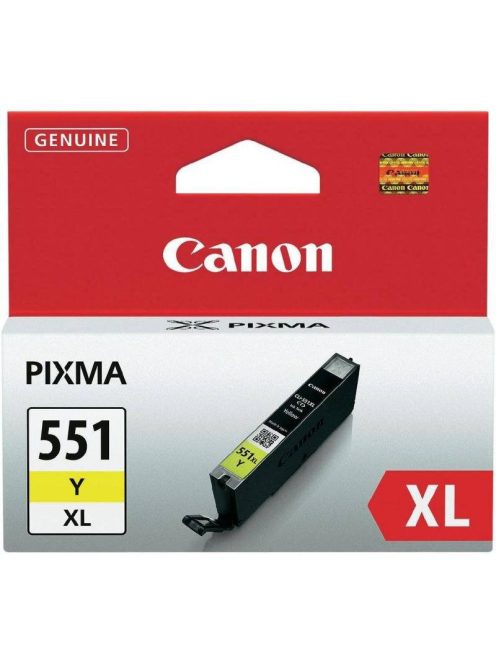 Canon CLI551XL Patron Yellow (Eredeti)