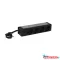 Legrand 646801 10" 1U 16A 230V 4x Schuko CEE7/7 csatlakozó biztonsági zsaluval 1m elosztósor
