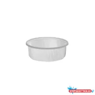   Elviteles doboz - Imbisz tál Hagner 150 ml natúr kerek alj 50 db/csomag
