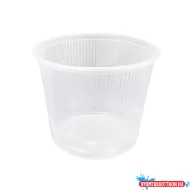   Elviteles doboz - Imbisz tál Hagner 400 ml natúr kerek alj 50 db/csomag
