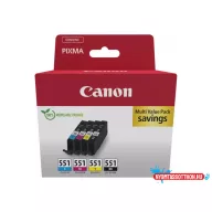 Canon CLI-551 Tintapatron Multipack 4x7 ml (Eredeti)