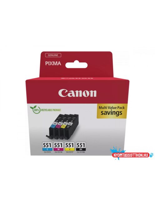 Canon CLI-551 Tintapatron Multipack 4x7 ml