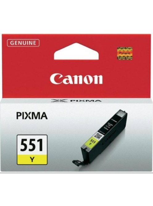 Canon CLI551 Patron Yellow (Eredeti)