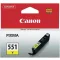 Canon CLI551 Patron Yellow (Eredeti) - 6511B001