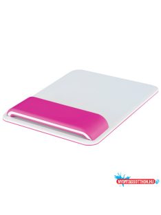 Leitz WOW Ergo egéralátét csuklótámasszal, rózsaszín