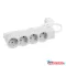 Legrand 694552 4x Schuko aljzat 1,5m vezetékkel fehér-szürke elosztósor