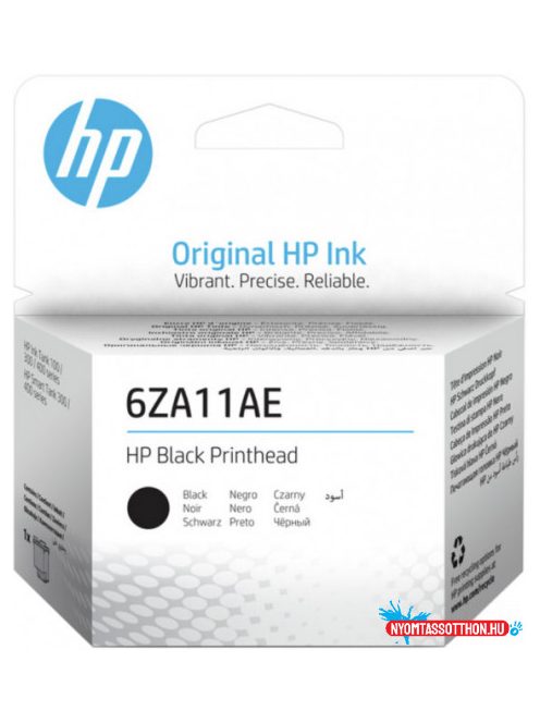 HP 6ZA11AE Nyomtatófej Black