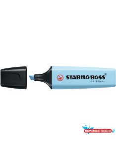   Szövegkiemelõ 2-5mm, vágott hegyû, STABILO Boss original kék