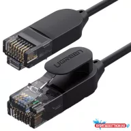   UGREEN CAT 6A tiszta réz Ethernet kábel OD2.8 1.5 m fekete NW122