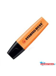   Szövegkiemelõ 2-5mm, vágott hegyû, STABILO Boss original narancs