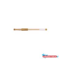 Zselés toll 0,5mm, kupakos GEL-Ico, írásszín arany