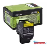 LEXMARK CS310,410 toner Yellow3000 oldal 702HY