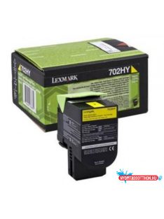 LEXMARK CS310,410 toner Yellow3000 oldal 702HY