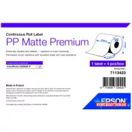 Epson PP Matte Premium folytonos címketekercs 210mm*55fm - 7113423