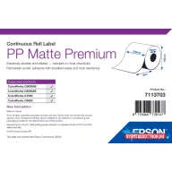 Epson PP Matte Premium folytonos címketekercs 105mm*55fm - 7113703