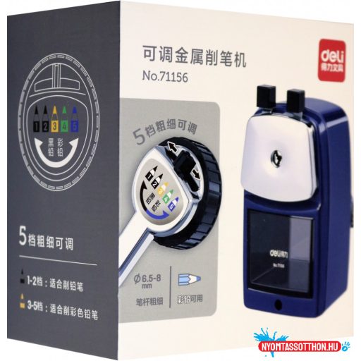 Deli 71156 Forgókaros Ceruzahegyező