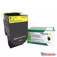   Lexmark CS/CX/417/517 Extra High Return Toner Yellow 3.500 oldal (Eredeti) 71B2HY0