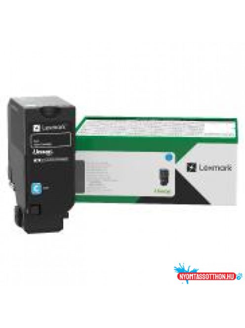 Lexmark CS/CX730 Toner Cyan 10.500 oldal kapacitás